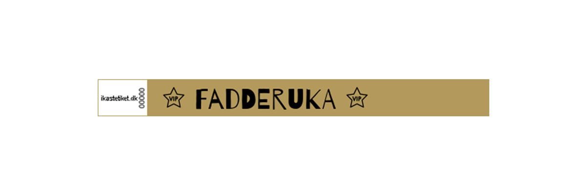 Gjør fadderuka enklere (og morsommere) med tyvek-armbånd